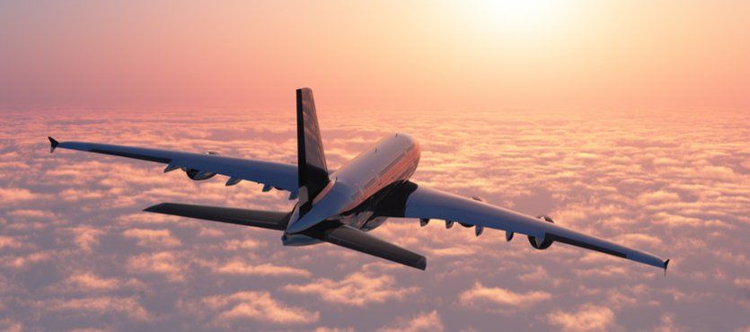 view from a plane