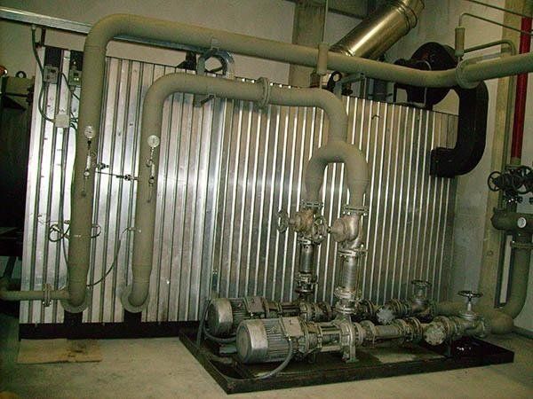 Centrale termica ad olio