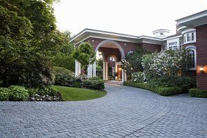 Driveway paving
