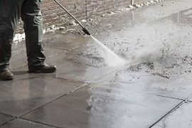 Jet washing