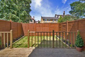 Wooden fencing