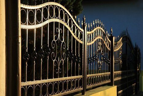 Iron gates