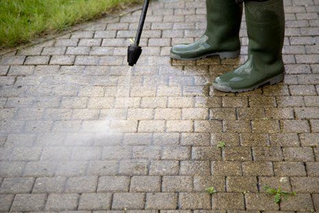 Jet washing