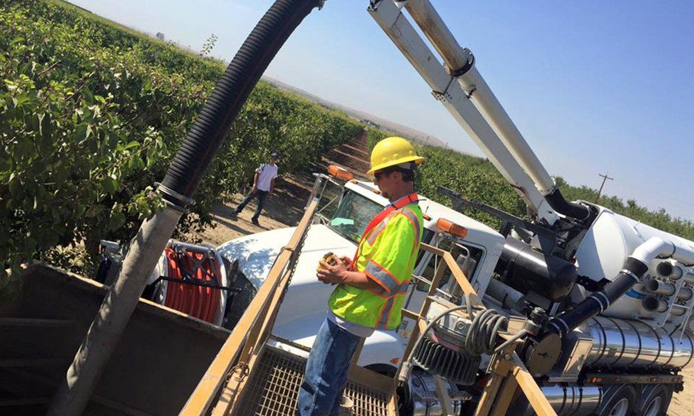 Vacuum Debris Removal — Fresno, CA — Big Bore Drilling Certified Septic & Hydroflushing Vacuum Debris Removal — Fresno, CA — Big Bore Drilling Certified Septic & Hydroflushing