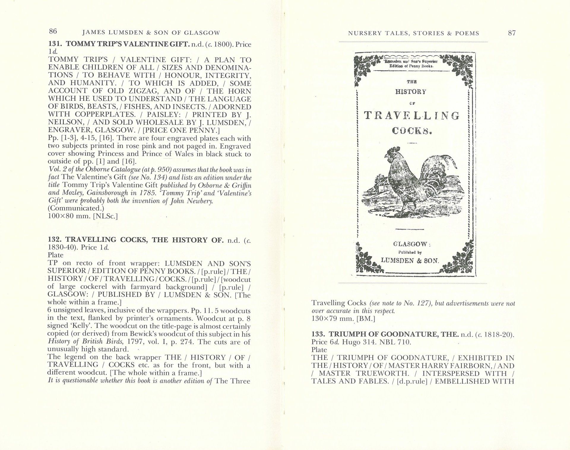 A book is open to a page that says travelling