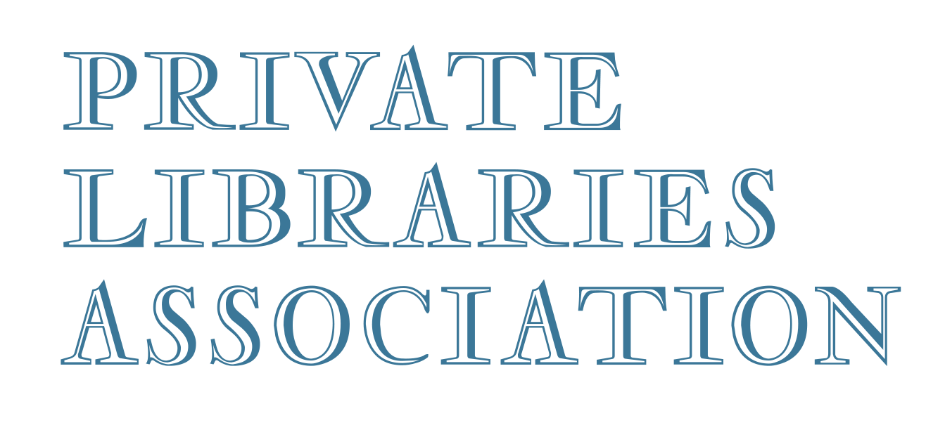 The logo for the private libraries association