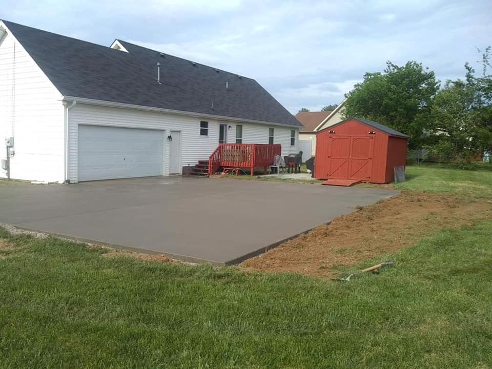 smyrna concrete driveway