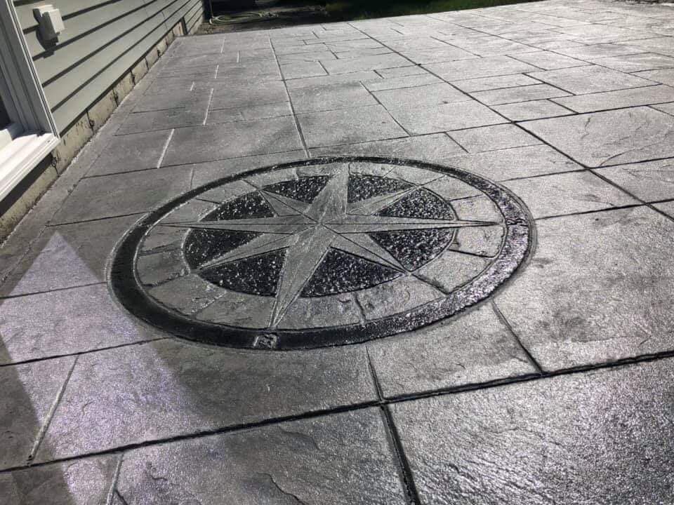 decorative concrete flooring