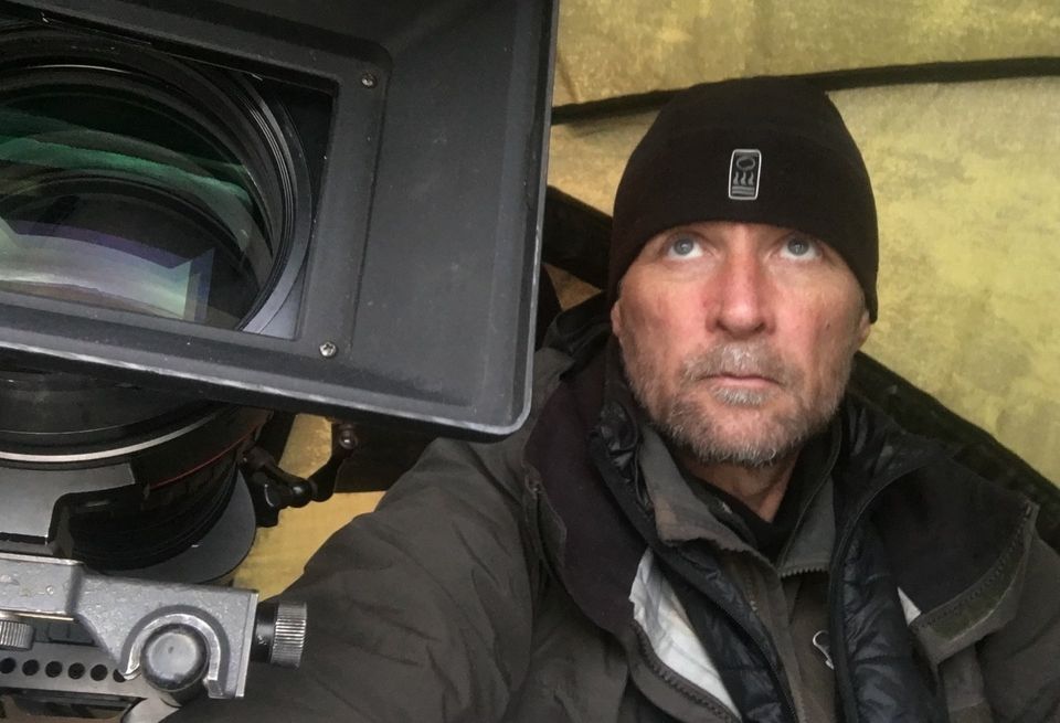 Filmographer Matt Aeberhard filming