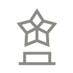 Platinum award icon