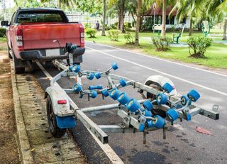 New Boat Trailer — Budget Trailers in Garbutt, QLD New Boat Trailer — Budget Trailers in Garbutt, QLD