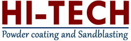 hi tech powder coating and sandblasting logo hi tech powder coating and sandblasting logo