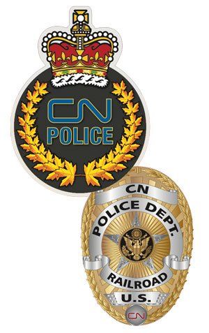 CN Rail Police Icons CN Rail Police Icons