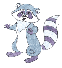 Garbage Racoon Logo Garbage Racoon Logo