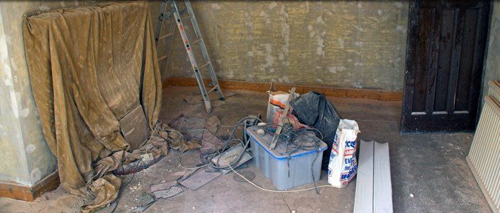 Builders Cleans – London – All Care Cleaning – Messy and Dirty Home extension