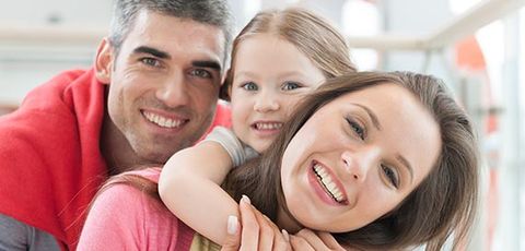 Happy Family Smiling — Dentistry in Norristown, PA