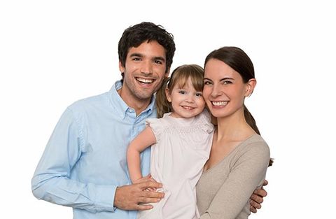 Happy Family Smiling — Dentistry in Norristown, PA Happy Family Smiling — Dentistry in Norristown, PA