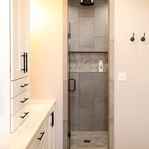 door to bathroom