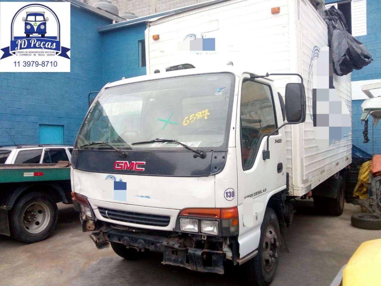 Sucata GMC 7110 Ano 01