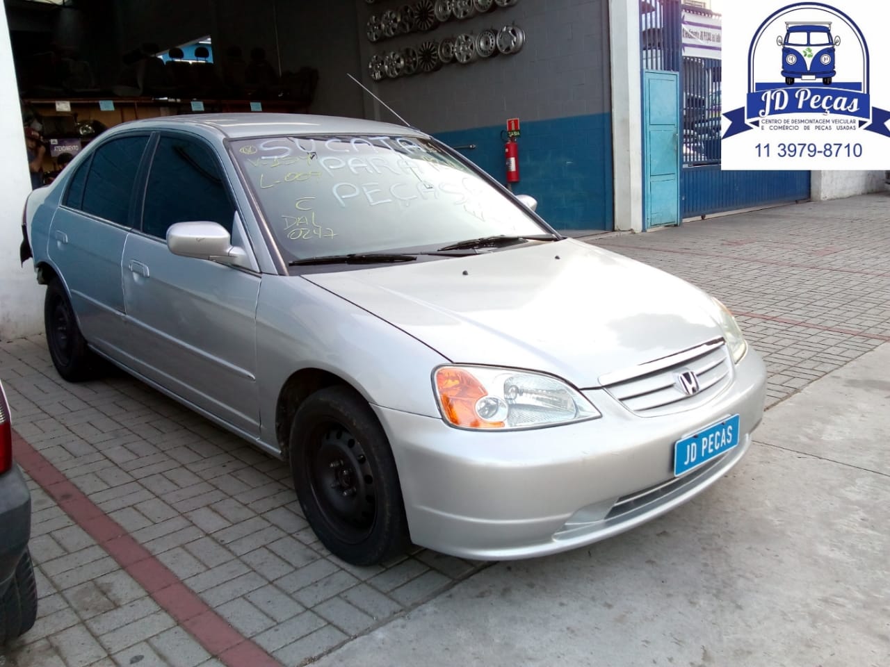 Sucata Honda Civic Ano 01