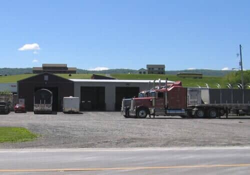 Truck Garage — Lewistown, PA — Gravytrain Express LLC