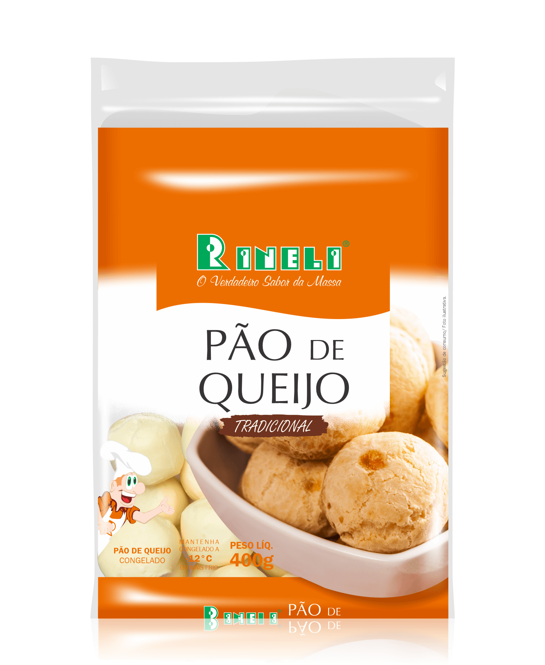 PÃO DE QUEIJO TRADICIONAL 400G