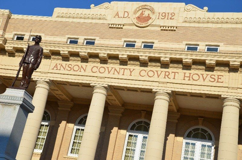 Court house where our criminal defense attorney helps Wadesboro, NC residents.