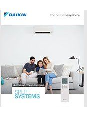 Daikin split cover Daikin split brouchure cover