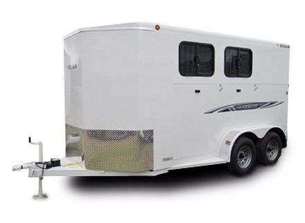 Titan Avalanche II Bumper Hitch Horse Trailer