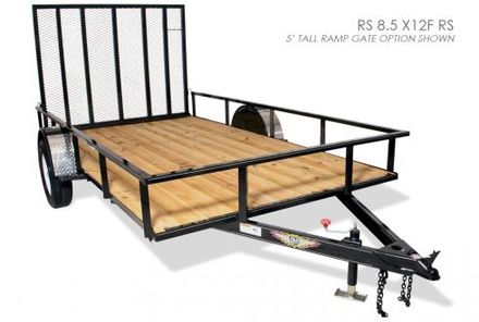 H&H RS Rail Side Single Trailer