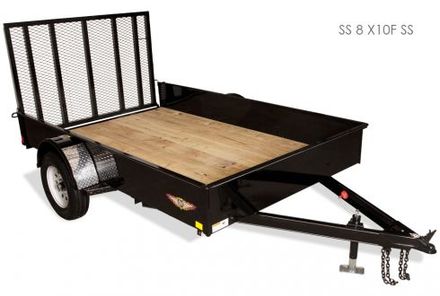 H&H SS Solid Side Single Trailer