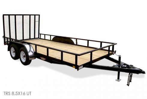 H&H TRS Rail Side Tandem Trailer