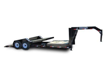 Titan Utility Tilt Deck Gooseneck Trailer