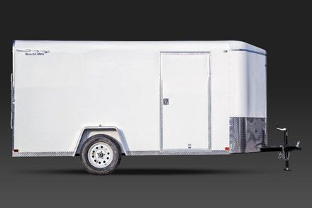 H&H CR Series Round-top Gooseneck Car Hauler
