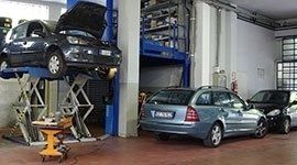 Interno officina Mozzicar