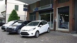 Fordi Fiesta bianca