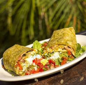 Garden burrito image