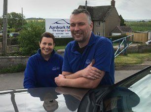 Hayley Dyer and Stuart Hurford