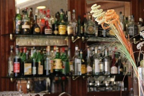Bancone bar di un ristorante