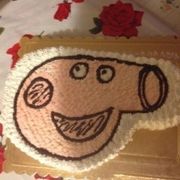 Torta di compleanno con panna