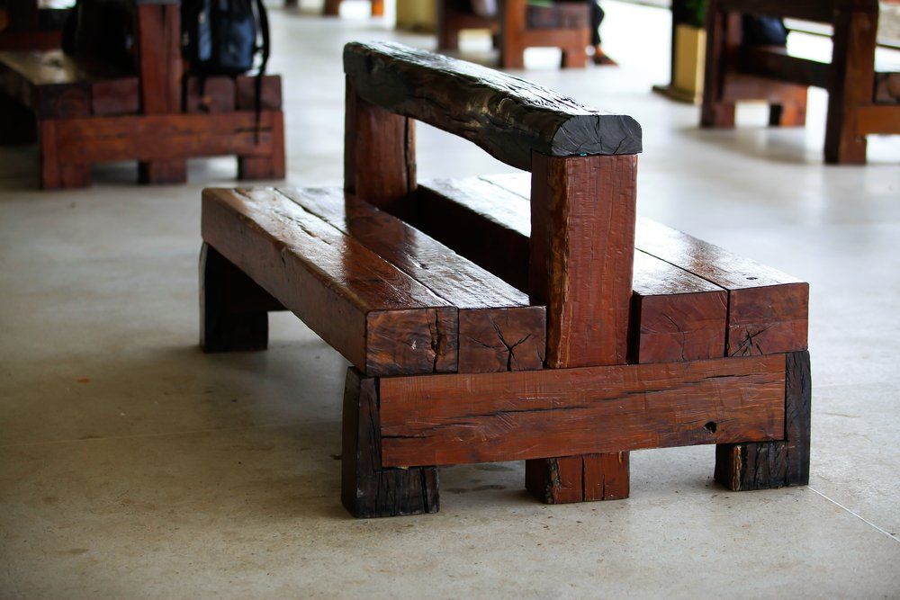 Timber Seat — Walsh Demolition in South Grafton, NSW Timber Seat — Walsh Demolition Pty Ltd in Grafton, NSW