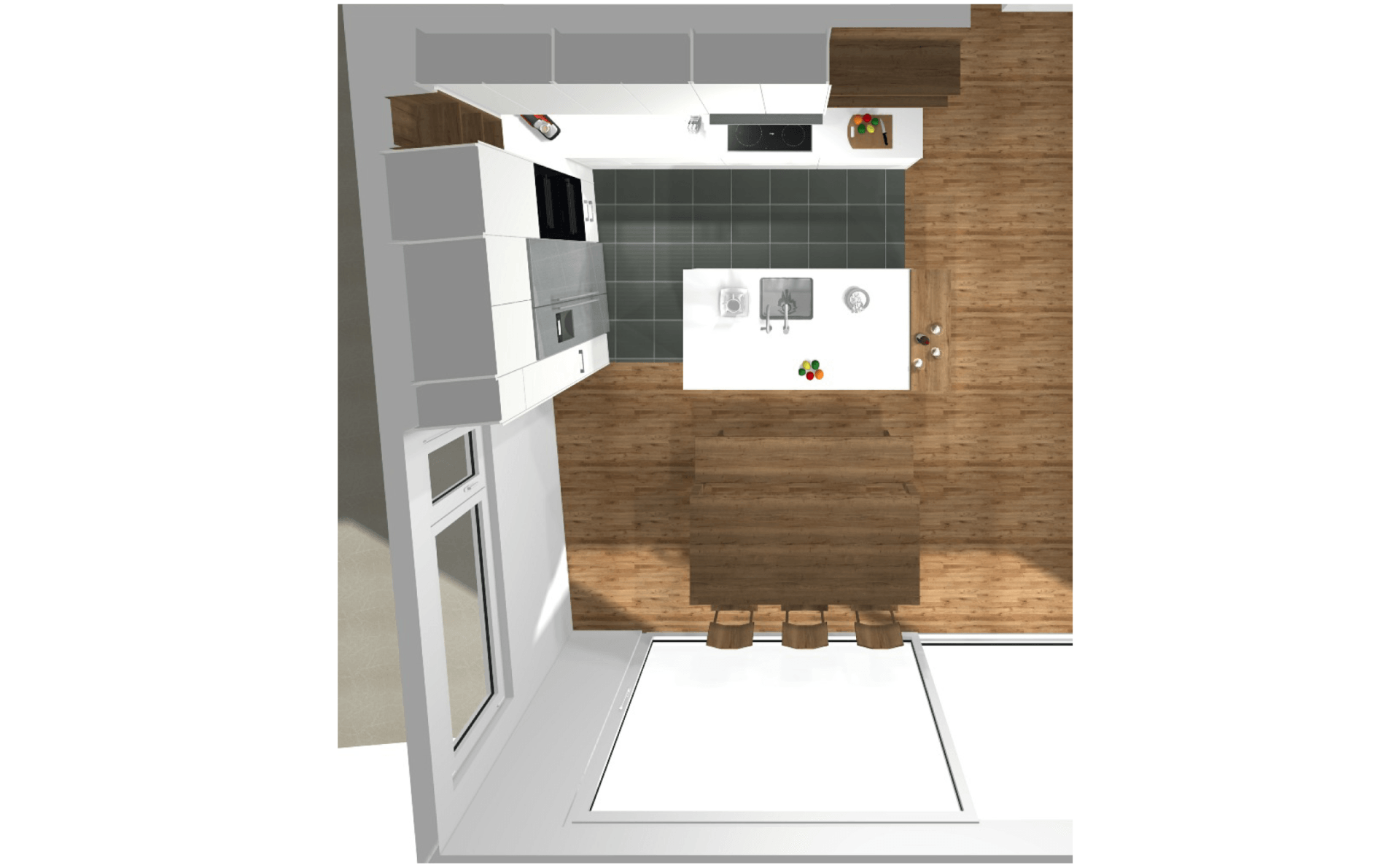 Küchen, 3D-Plan