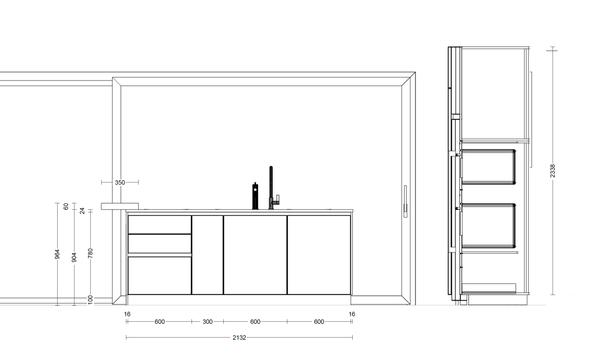Küchen, 3D-Plan