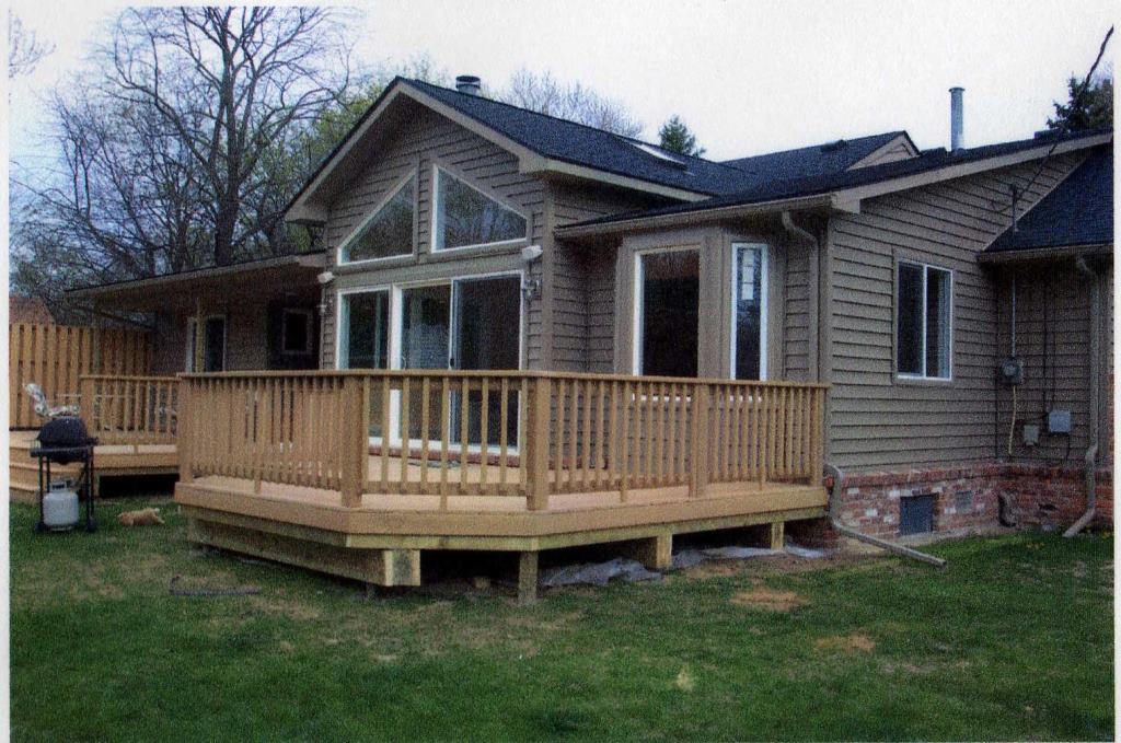 After Exterior Deck Renovation by DansWay Construction