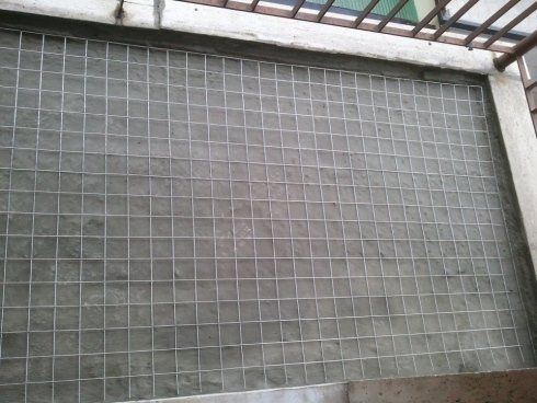 Assestamento fondo terrazzo