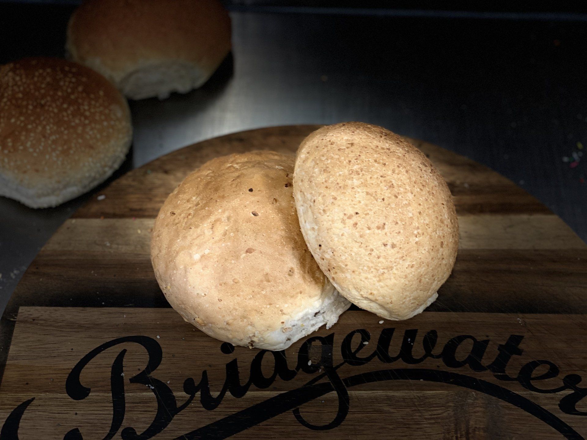 Bridgewater Bakehouse two mg rolls bread