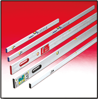 Bolle e Stadie RULERS AND SPIRIT LEVELS
