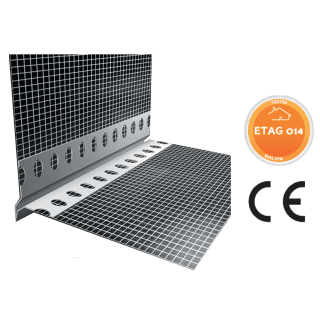 Gocciolatorio Forato in PVC a vista con rete Gocciolatorio Forato in PVC a vista con rete