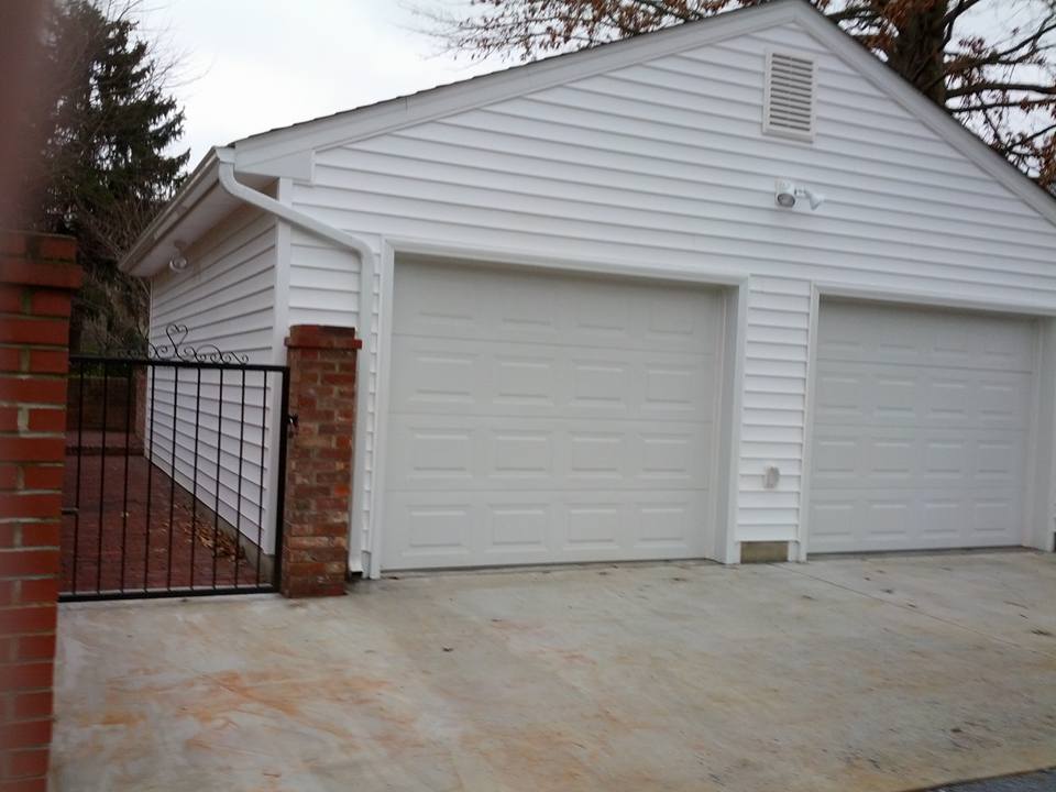 Residential Garage With Two Doors — Lynchburg, VA — Tim Reynolds Construction Company