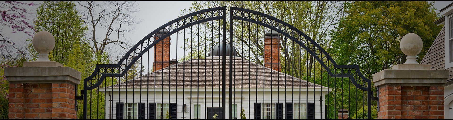 wrought iron gates